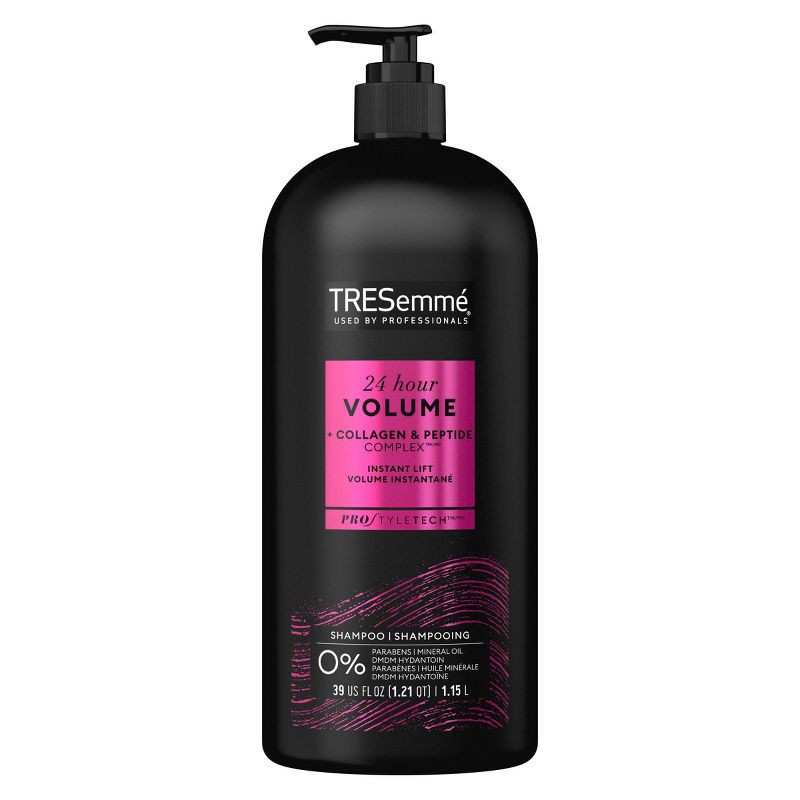 slide 2 of 7, Tresemme 24 Hour Volume Shampoo for Fine Hair with Pump - 39 fl oz, 39 fl oz