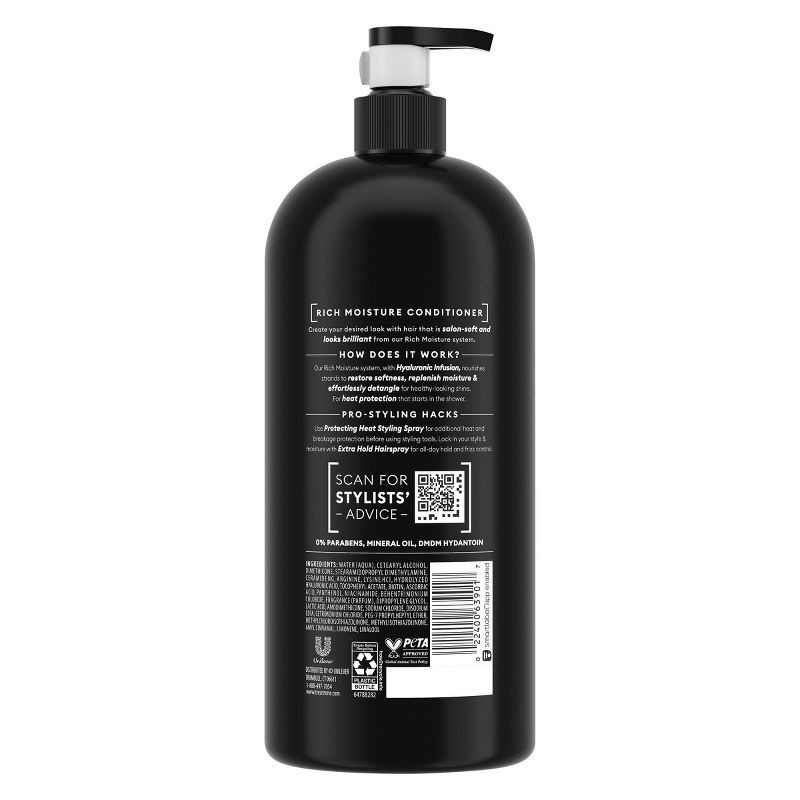slide 2 of 8, Tresemme Rich Moisture Moisturizing Conditioner with Pump for Dry Hair - 39 fl oz, 39 fl oz