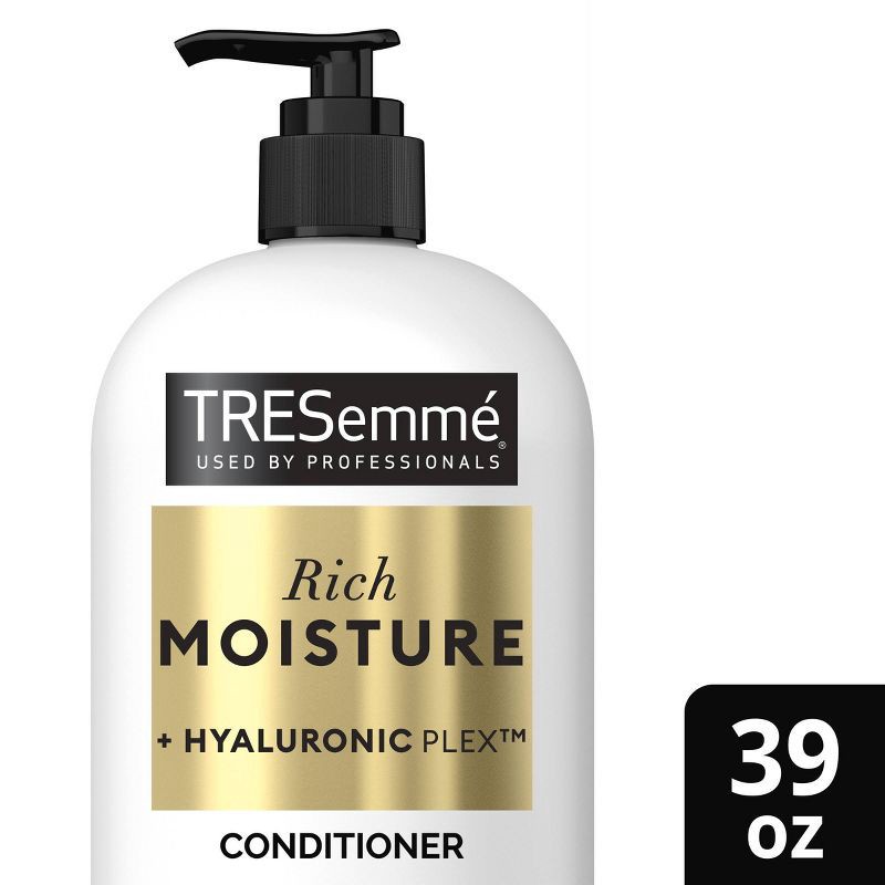 slide 1 of 7, Tresemme Rich Moisture Moisturizing Conditioner with Pump for Dry Hair - 39 fl oz, 39 fl oz