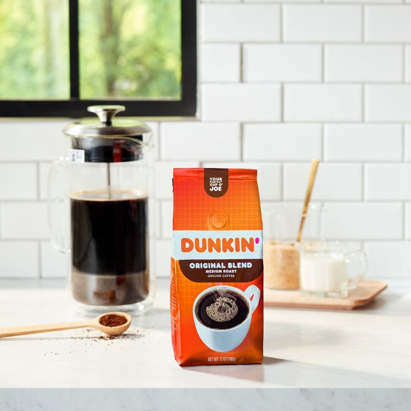 slide 2 of 6, Dunkin' Donuts Dunkin' Original Blend Medium Roast Ground Coffee - 12oz, 12 oz