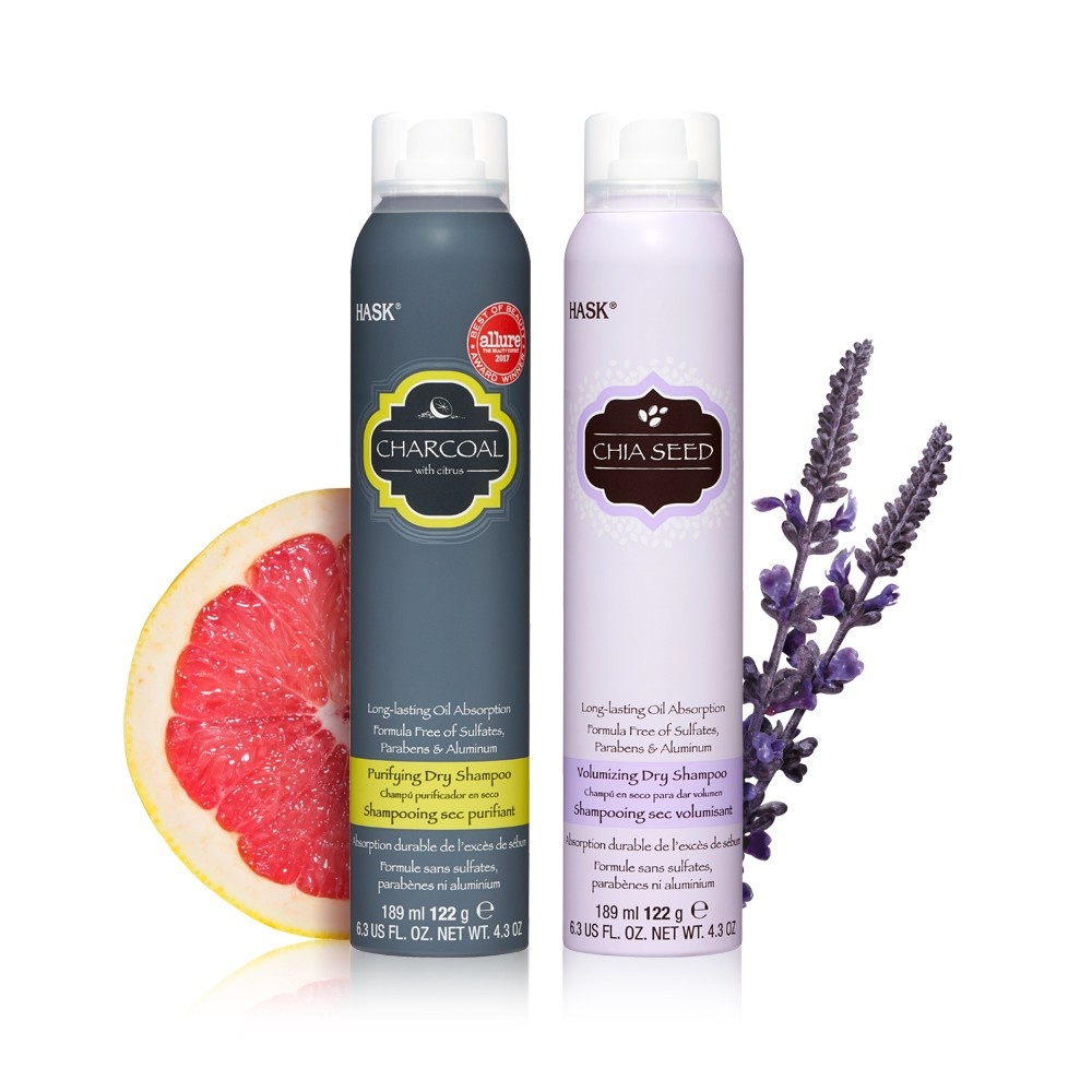 slide 4 of 4, Hask Sulfate-Free and Paraben-Free Charcoal Purifying Dry Shampoo, 6.3 fl oz