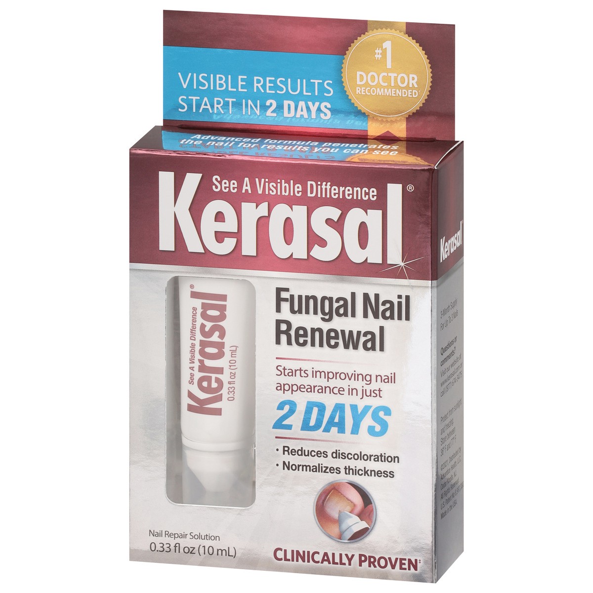 slide 3 of 9, Kerasal Fungal Nail Renewal, 0.33 oz