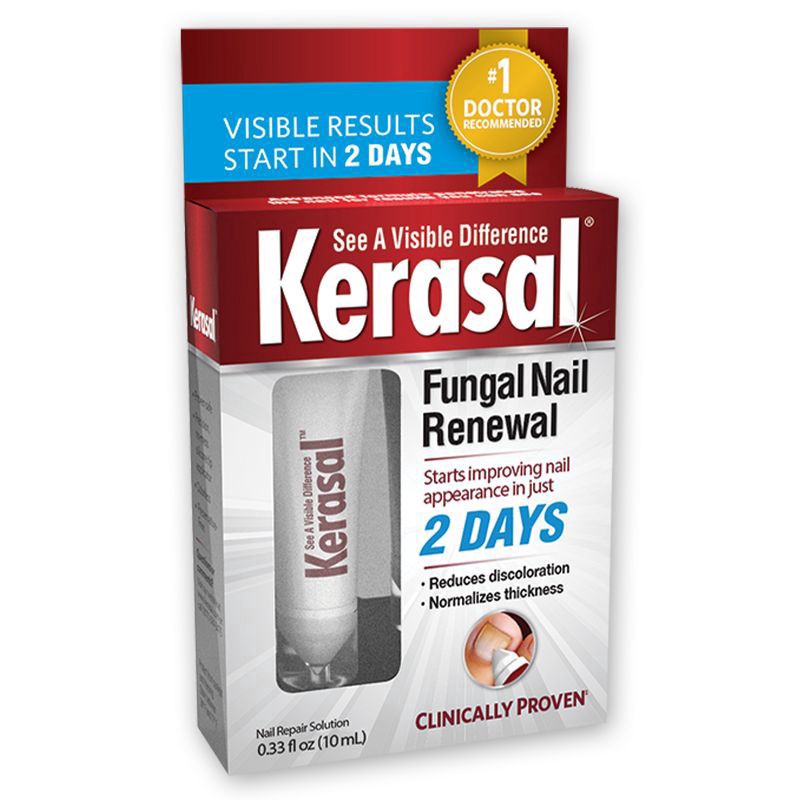 slide 1 of 9, Kerasal Fungal Nail Renewal, 0.33 oz