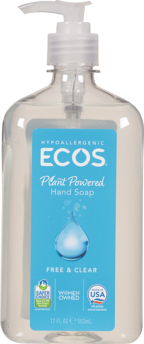slide 6 of 9, Ecos Free & Clear Hand Soap 17 fl oz, 17 fl oz