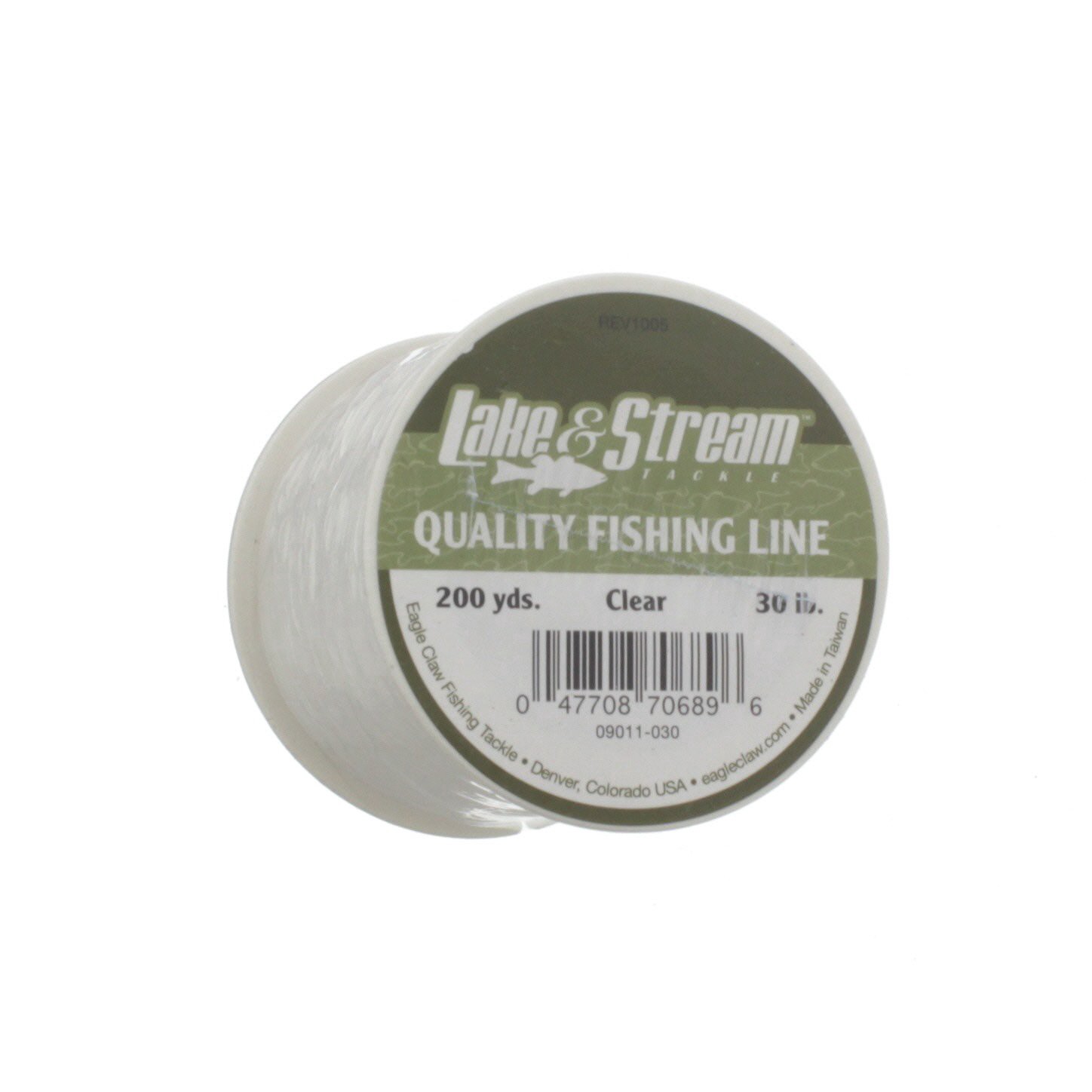 slide 1 of 1, Eagle Claw Lake & Stream Clear Fishing Line 30lb 200yds, 1 ct