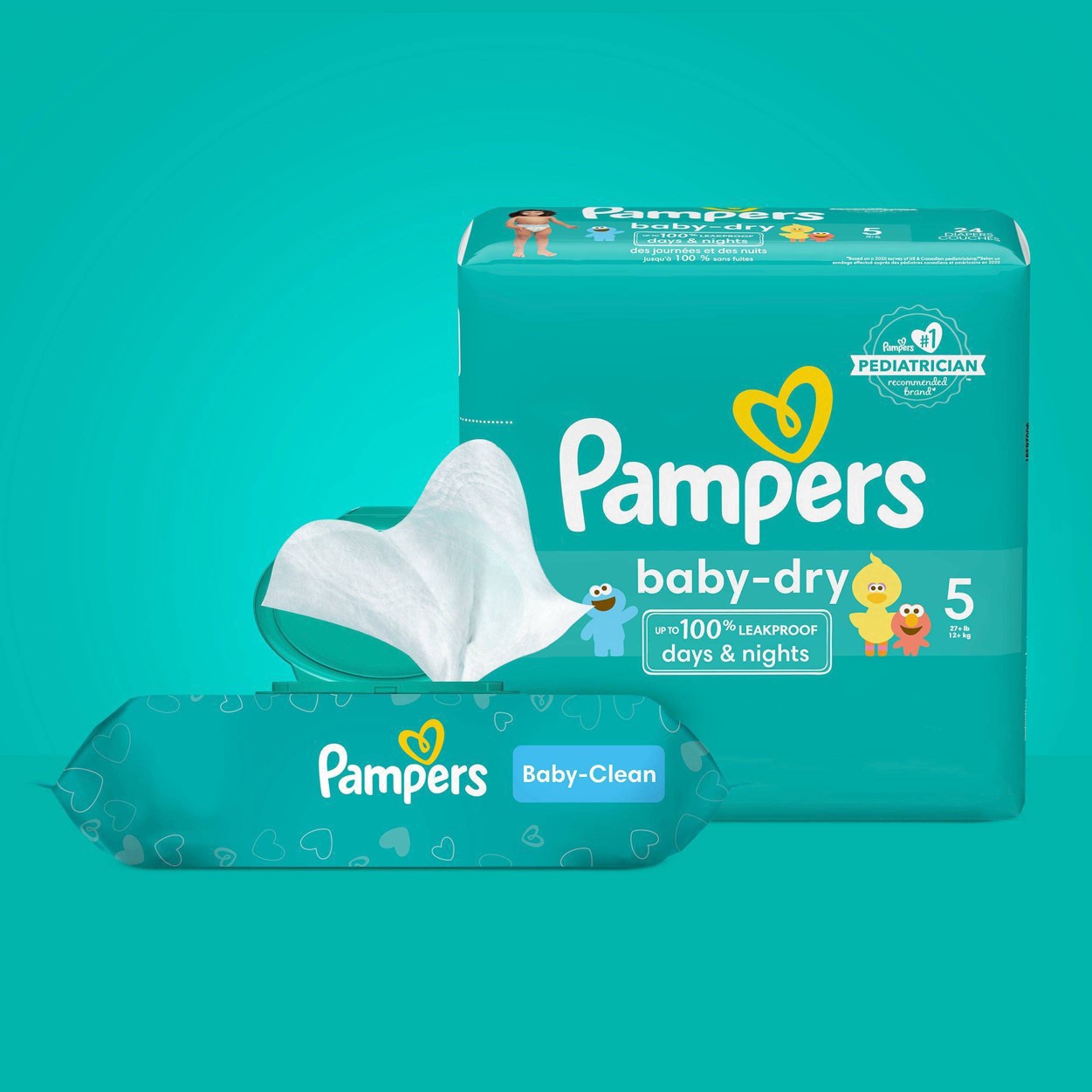 slide 19 of 106, Pampers Complete Clean Baby Fresh Scent Wipes, 3 pk; 72 ct
