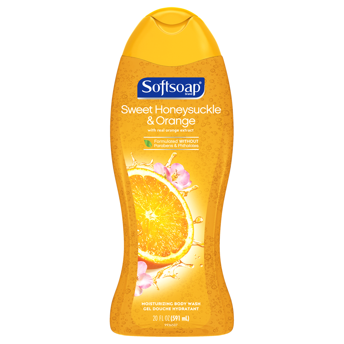 slide 1 of 8, Softsoap Body Honeysuckle & Orange Burst Body Wash, 20 Oz, 20 fl oz