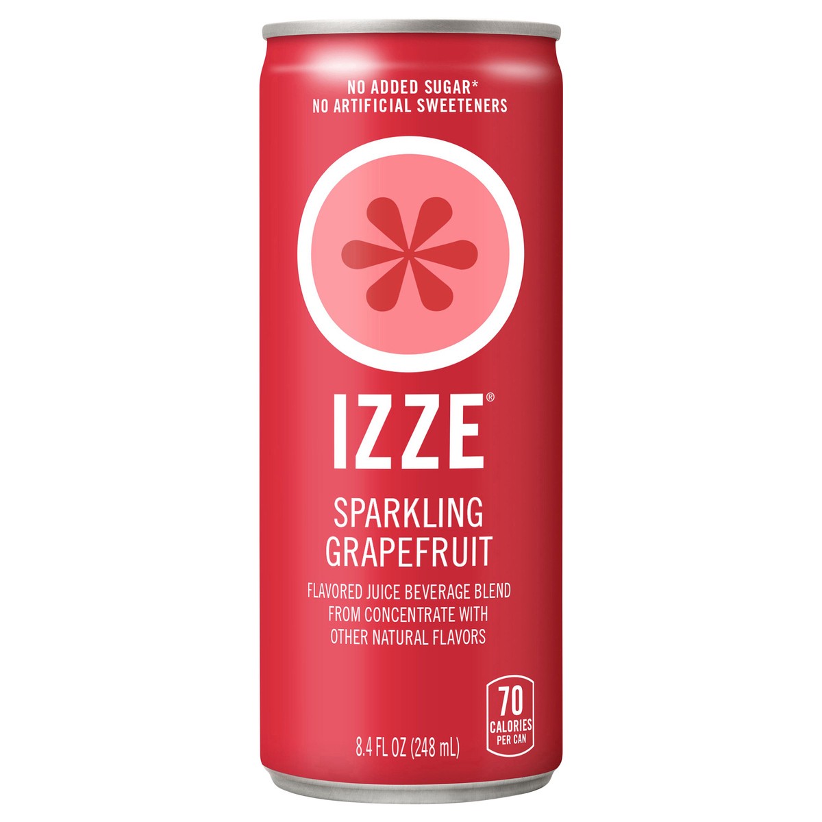 slide 1 of 12, IZZE Sparkling Grapefruit Juice Beverage, 8.4 Fl Oz Can, 8.4 fl oz