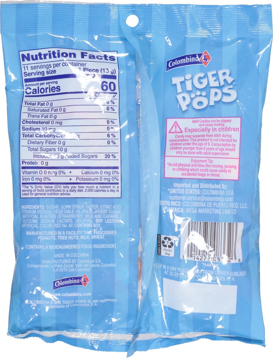 slide 7 of 9, CANDY DSD Tiger Pops Ice Cream, 6.2 oz