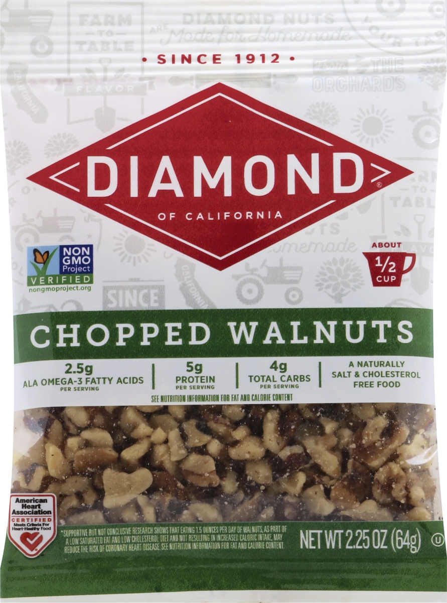 slide 6 of 9, Diamond Chopped Walnuts, 