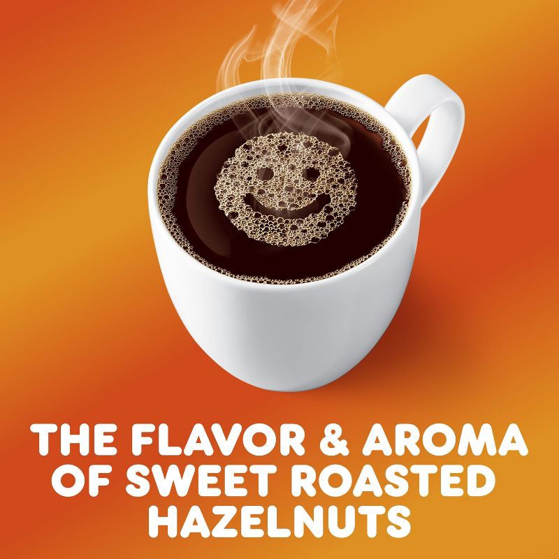 slide 5 of 7, Dunkin' Donuts Dunkin' Hazelnut Flavored Medium Roast Ground Coffee – 12oz, 12 oz