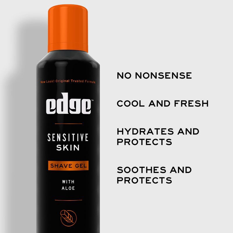 slide 6 of 9, Edge Shave Gel Sensitive Skin - 7 oz, 7 oz