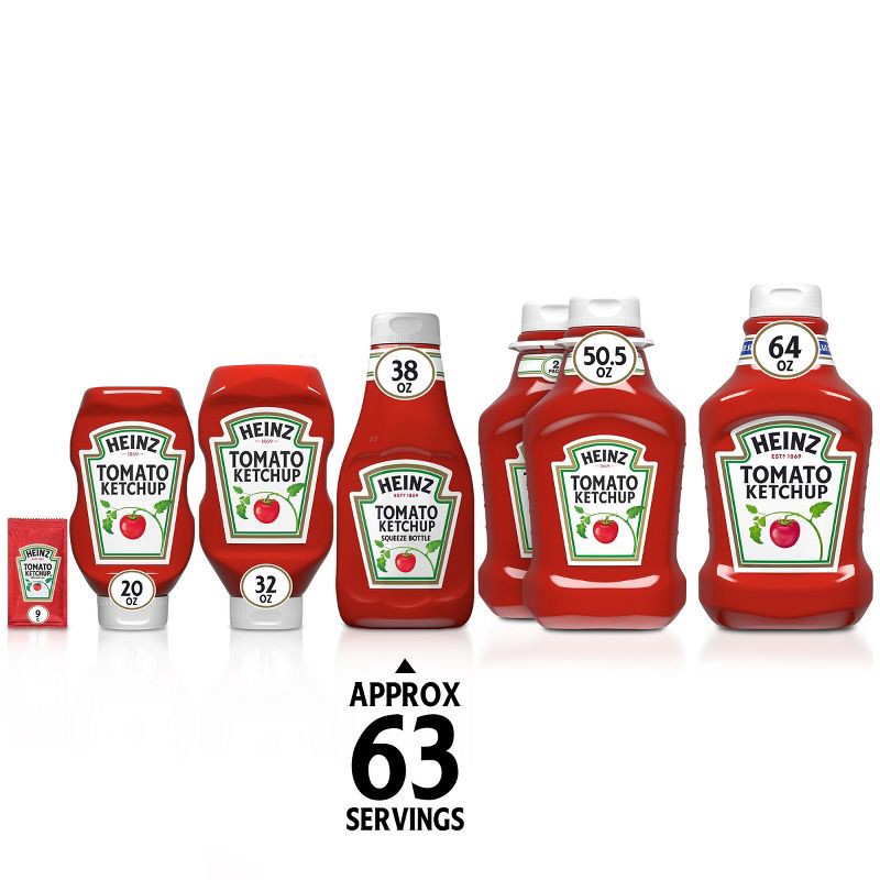 slide 3 of 13, Heinz Tomato Ketchup - 38oz, 38 oz
