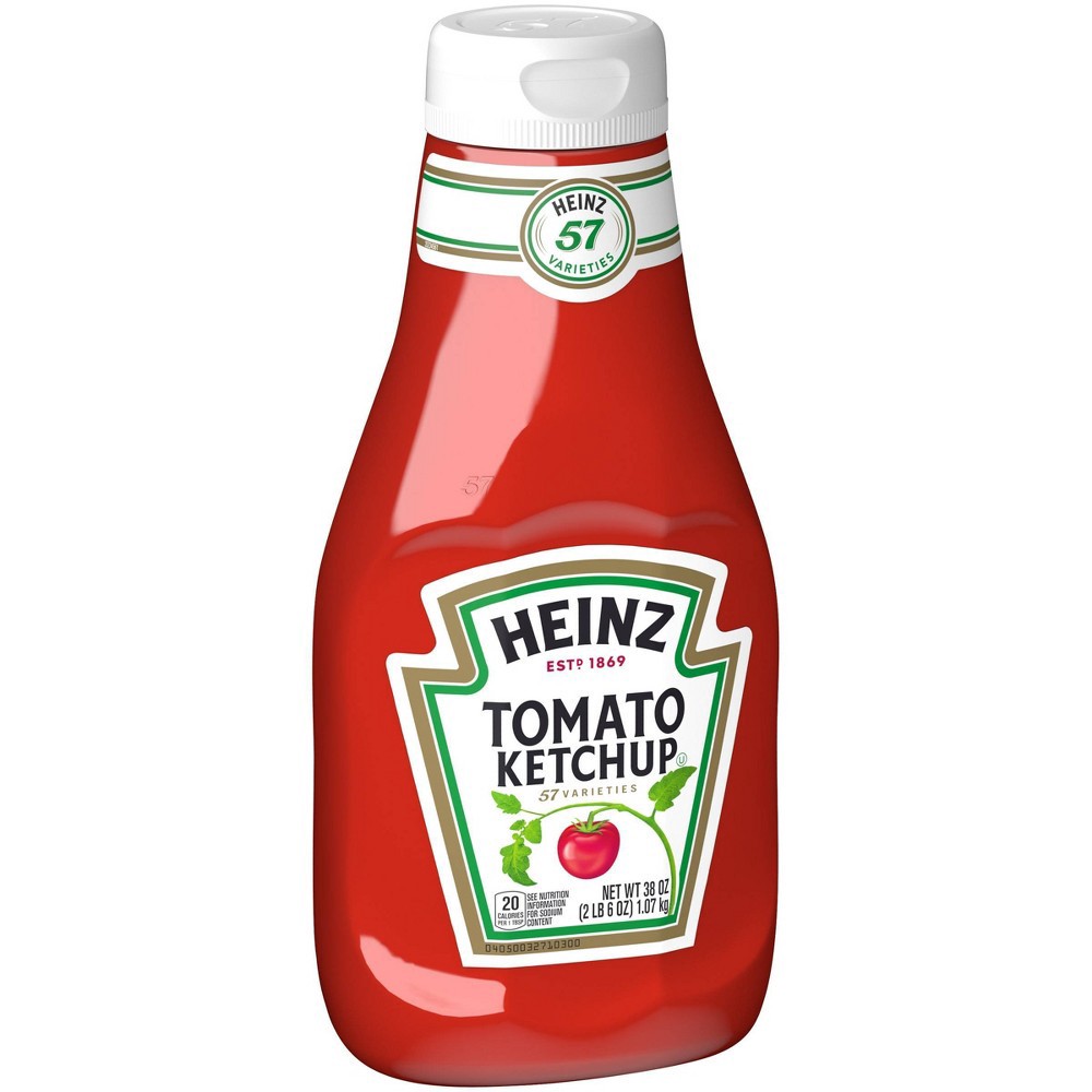 slide 7 of 13, Heinz Tomato Ketchup - 38oz, 38 oz