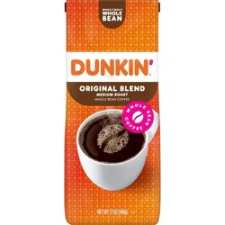 Dunkin' Donuts Dunkin' Original Blend Whole Bean Medium Roast Coffee - 12oz