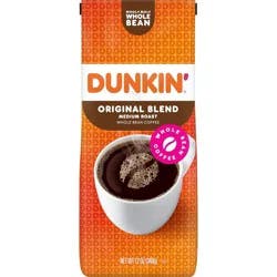 Dunkin' Donuts Dunkin' Original Blend Whole Bean Medium Roast Coffee - 12oz