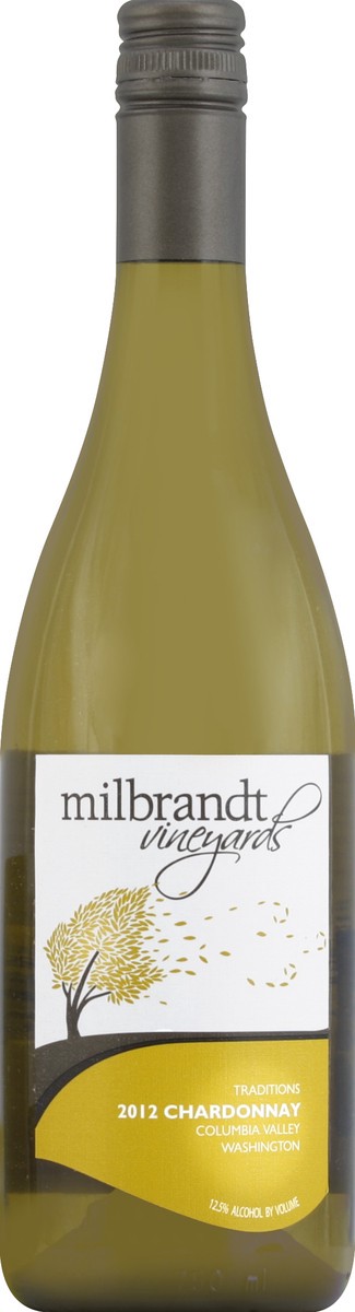 slide 2 of 2, Milbrandt Chardonnay, Columbia Valley, Washington, 2012, 750 ml