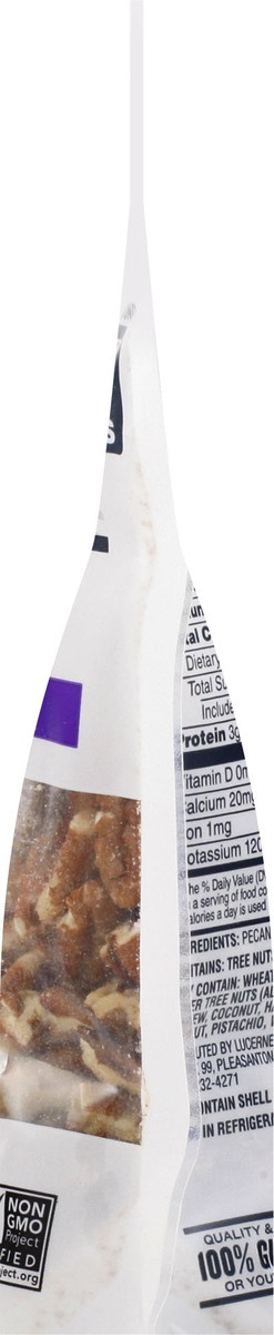 slide 8 of 9, Opn Nat Pecan Halves, 8 oz