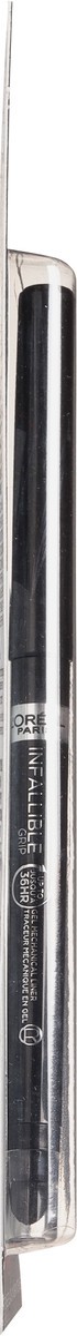 slide 8 of 10, L'Oréal Infallible Grip Mechanical Gel Makeup Eyeliner, Intense Black, 1 ct