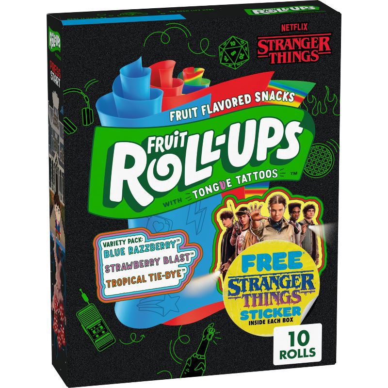 slide 1 of 7, Betty Crocker Fruit Roll-Ups Variety Fruit Flavored Snacks - 10ct/5oz, 10 ct; 5 oz