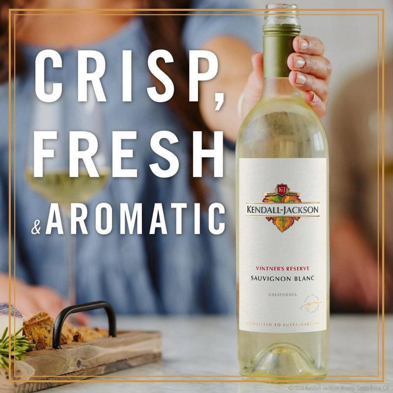 slide 3 of 14, Kendall-Jackson Vintner's Reserve Sauvignon Blanc White Wine - 750ml Bottle, 750 ml