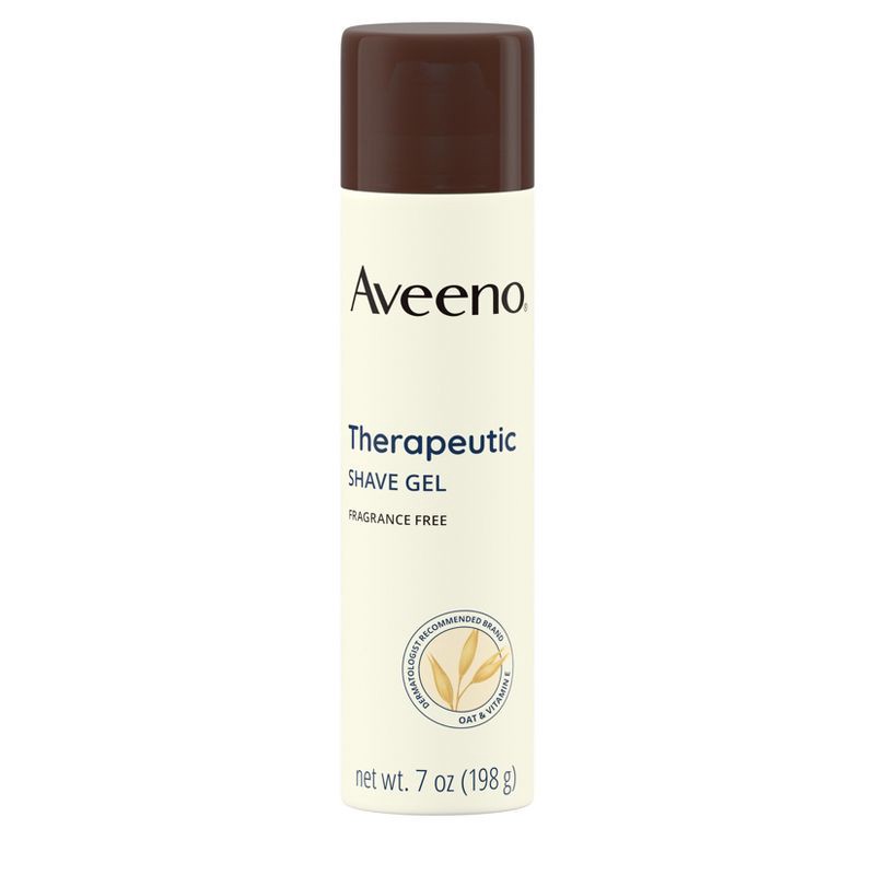 slide 12 of 12, Aveeno Therapeutic Shave Gel- 7oz, 7 oz