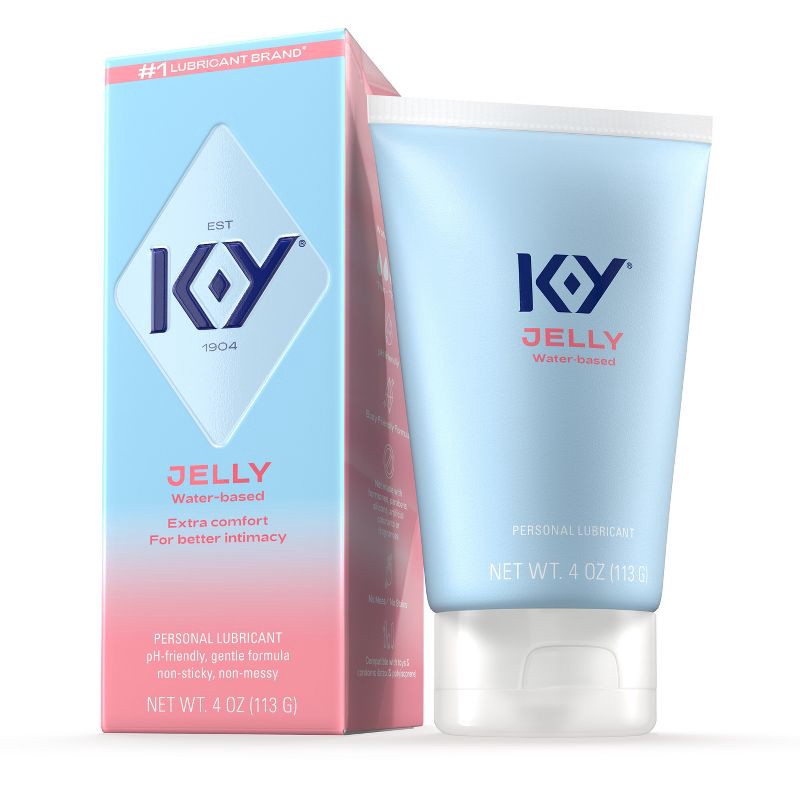 slide 1 of 11, K-Y Jelly Personal Water-Based Lube - 4oz, 4 oz