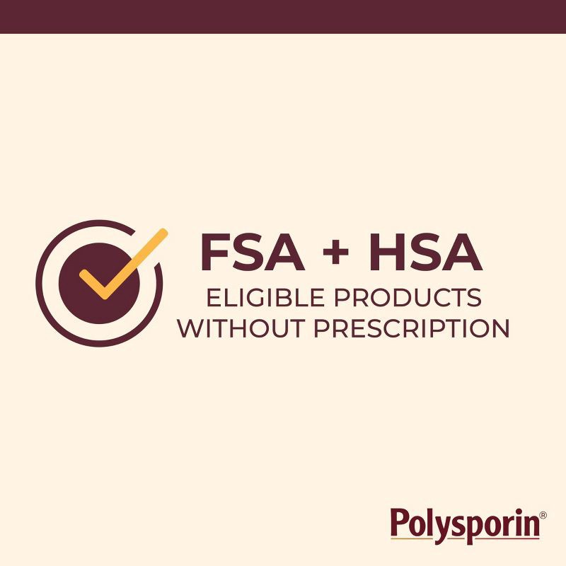 slide 4 of 7, Polysporin First Aid Antibiotic Ointment - 0.5oz, 0.5 oz