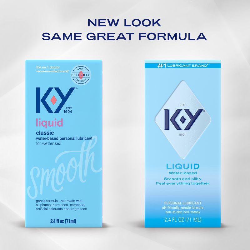 slide 12 of 12, K-Y Liquid Personal Liquid Lube - 2.4 fl oz, 2.4 fl oz