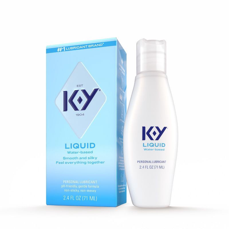 slide 1 of 12, K-Y Liquid Personal Liquid Lube - 2.4 fl oz, 2.4 fl oz