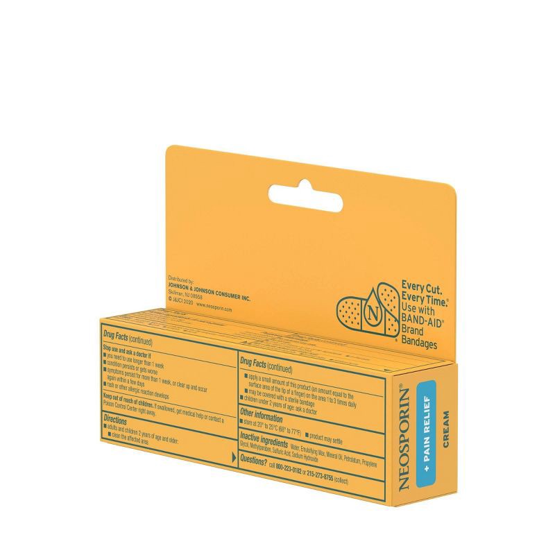 slide 6 of 6, Neosporin Plus Pain Relief Maximum Strength First aid Antibiotic Cream - 1oz, 1 oz