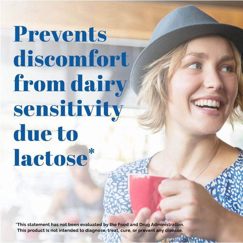 slide 4 of 6, Lactaid Fast Act Lactose Intolerance Caplets - 60pk, 60 ct