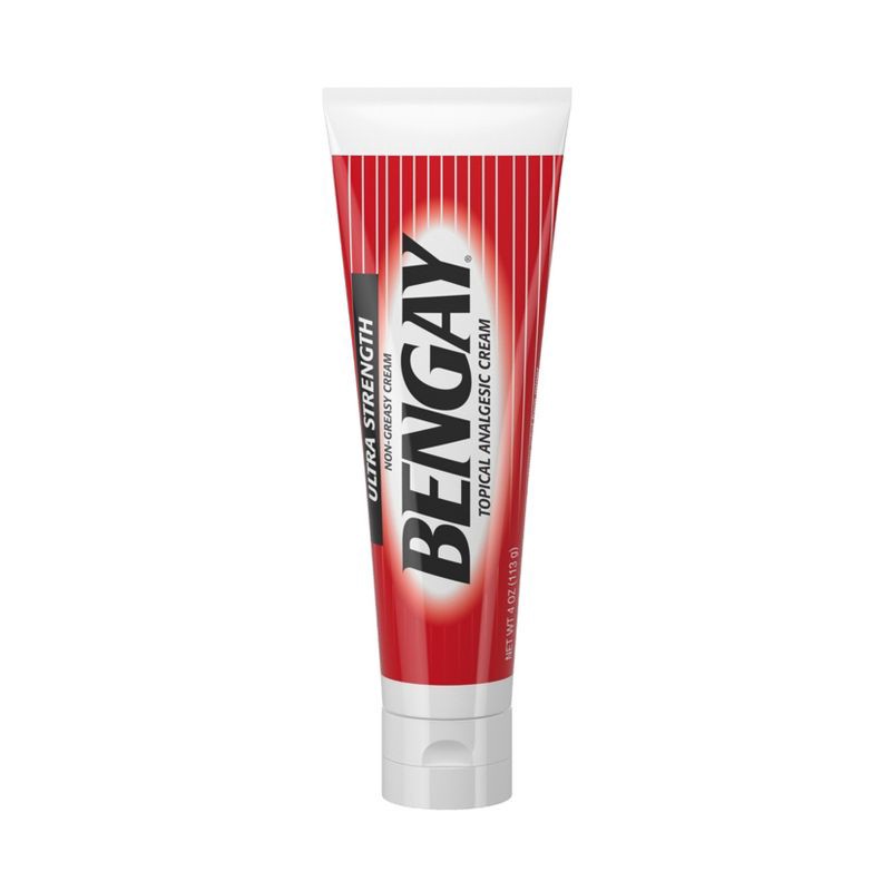 slide 2 of 8, Bengay Ultra Strength Pain Relieving Cream - 4oz, 4 oz
