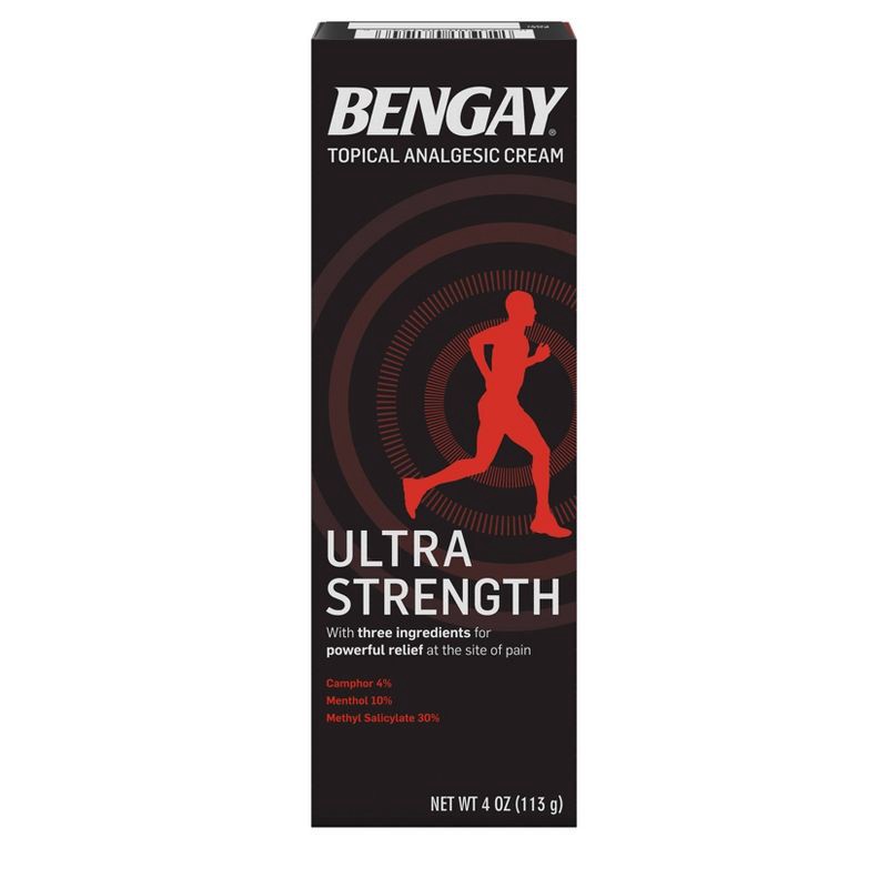 slide 2 of 6, Bengay Ultra Strength Pain Relieving Cream - 4oz, 4 oz