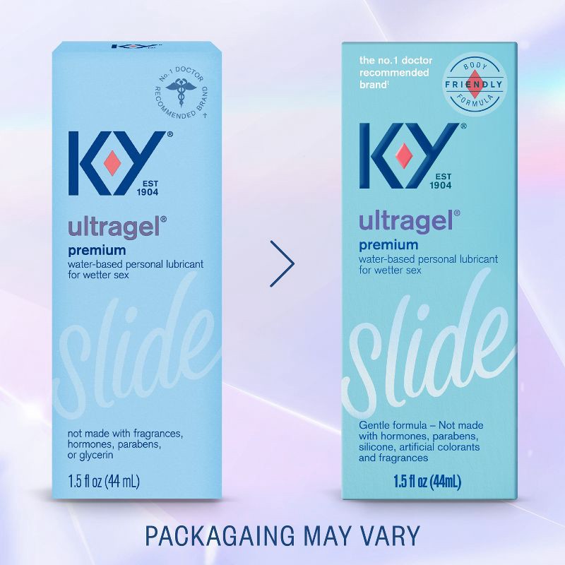 slide 3 of 9, K-Y Ultragel No Fragrance Added Personal Lube - 1.5 fl oz, 1.5 fl oz