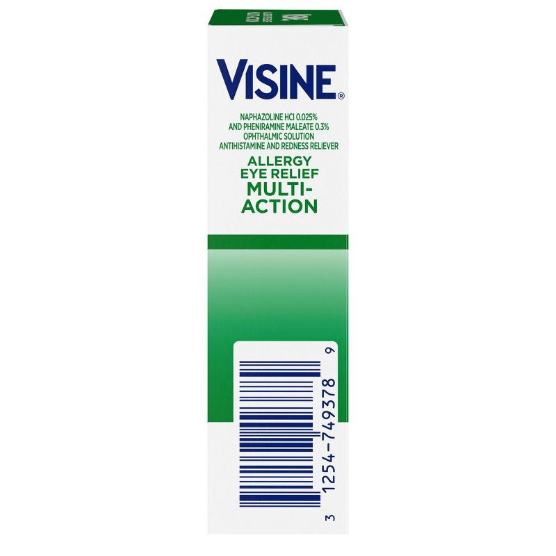 slide 5 of 6, Visine-A Eye Allergy Relief Eye Drops .5-oz., 1 ct