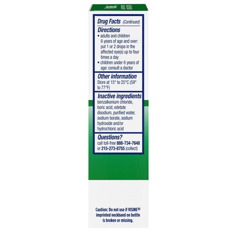 slide 6 of 6, Visine-A Eye Allergy Relief Eye Drops .5-oz., 1 ct