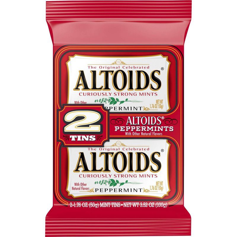 slide 2 of 9, Altoids Peppermint Breath Mints - 1.76oz, 1.76 oz