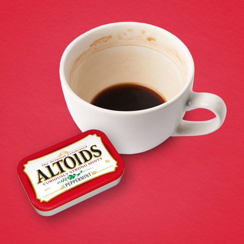 slide 6 of 8, Altoids Peppermint Breath Mints - 1.76oz, 1.76 oz