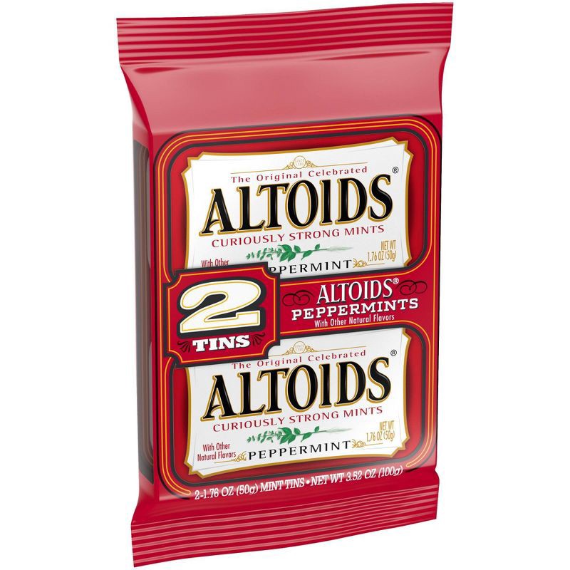 slide 7 of 8, Altoids Peppermint Breath Mints - 1.76oz, 1.76 oz