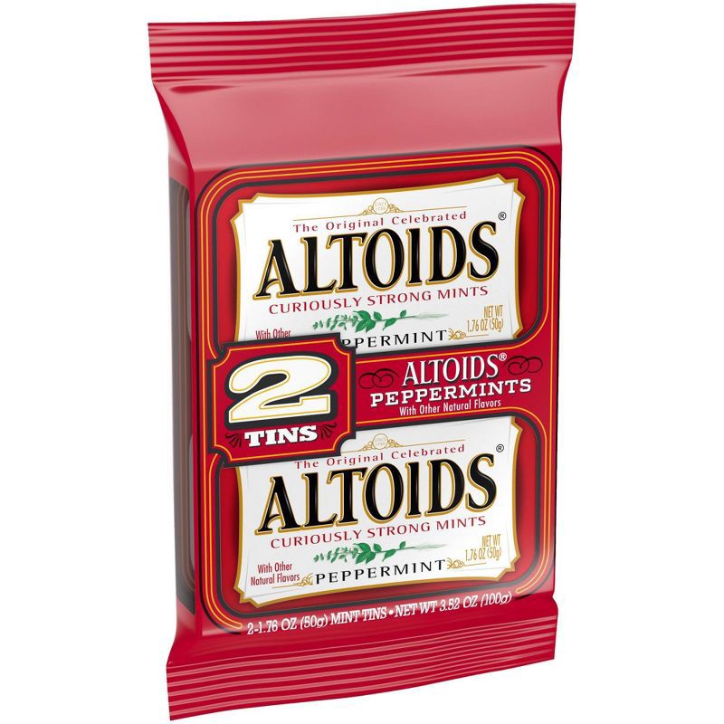 slide 8 of 9, Altoids Peppermint Breath Mints - 1.76oz, 1.76 oz