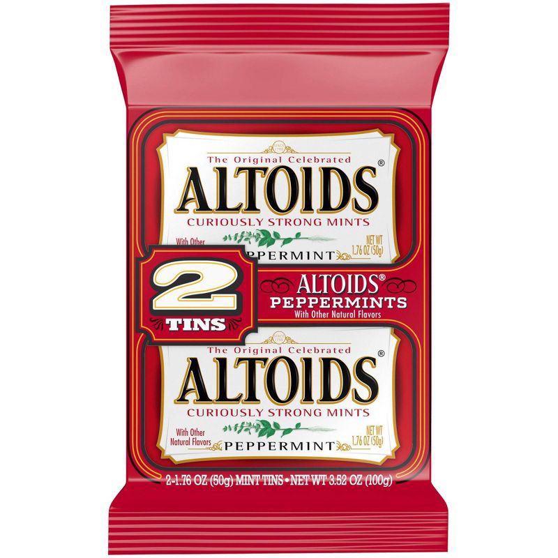 slide 1 of 8, Altoids Peppermint Breath Mints - 1.76oz, 1.76 oz