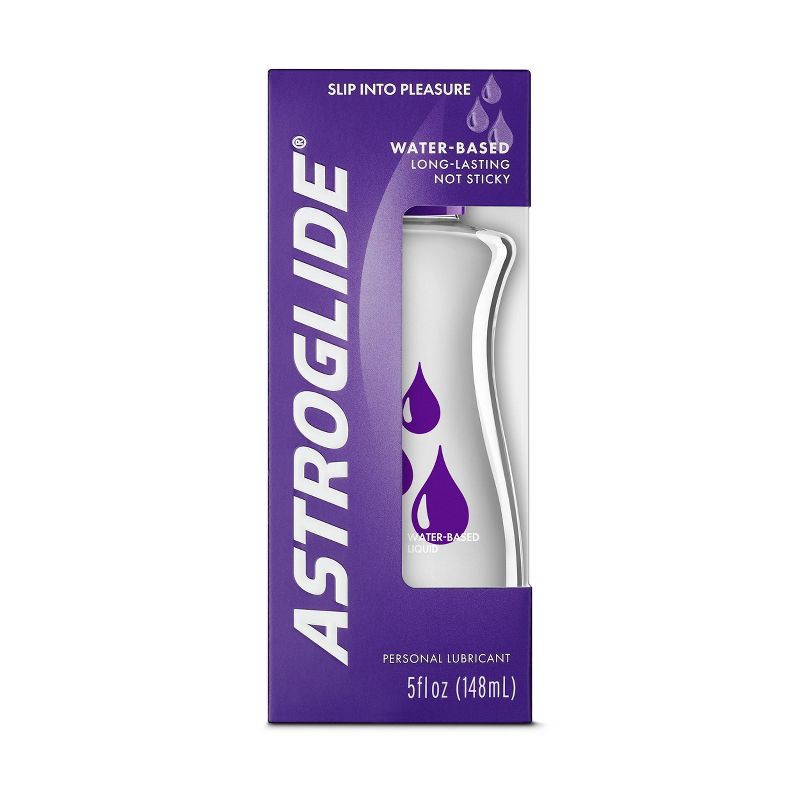 slide 2 of 8, Astroglide Liquid Water-Based Personal Lube - 5oz, 5 oz