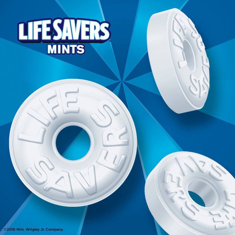 slide 2 of 7, Life Savers Lifesavers Pep O Mint Hard Candy Bag Peppermint Flavored Mints - 6.25oz, 6.25 oz