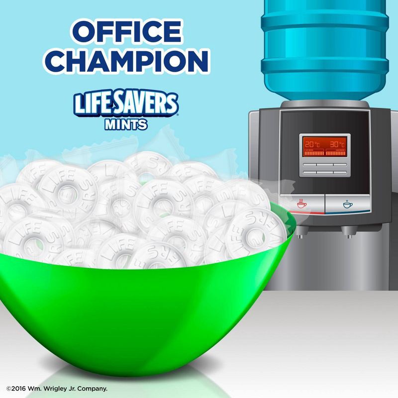 slide 5 of 7, Life Savers Lifesavers Pep O Mint Hard Candy Bag Peppermint Flavored Mints - 6.25oz, 6.25 oz