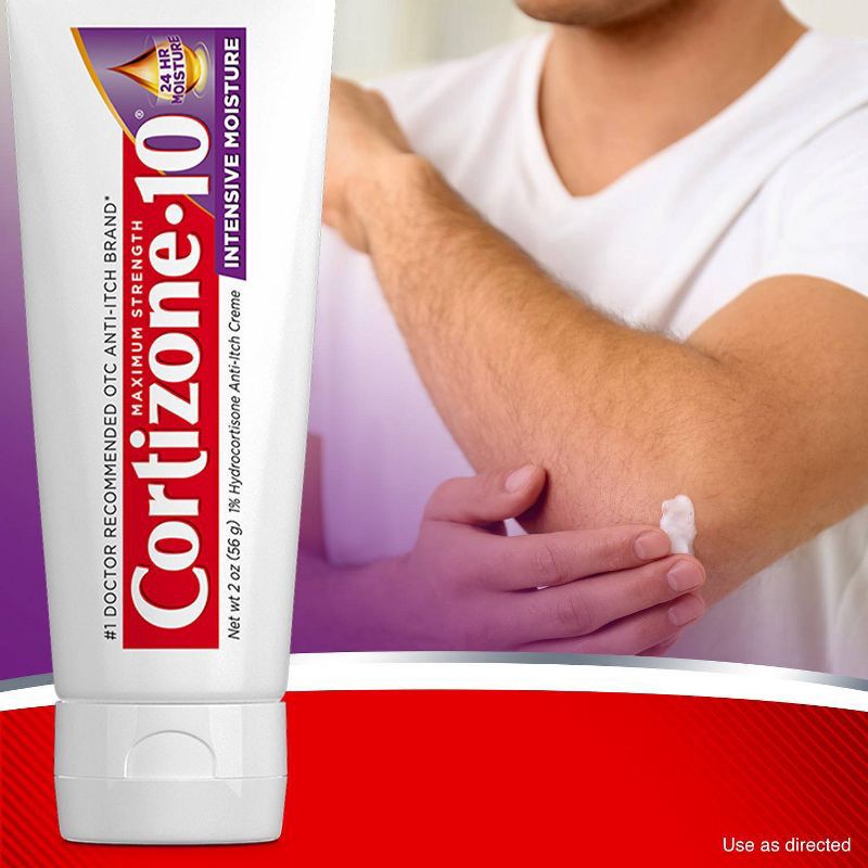 slide 4 of 6, Cortizone-10 Intensive Healing Hydrocortisone Anti-Itch Cream - 2oz, 2 oz