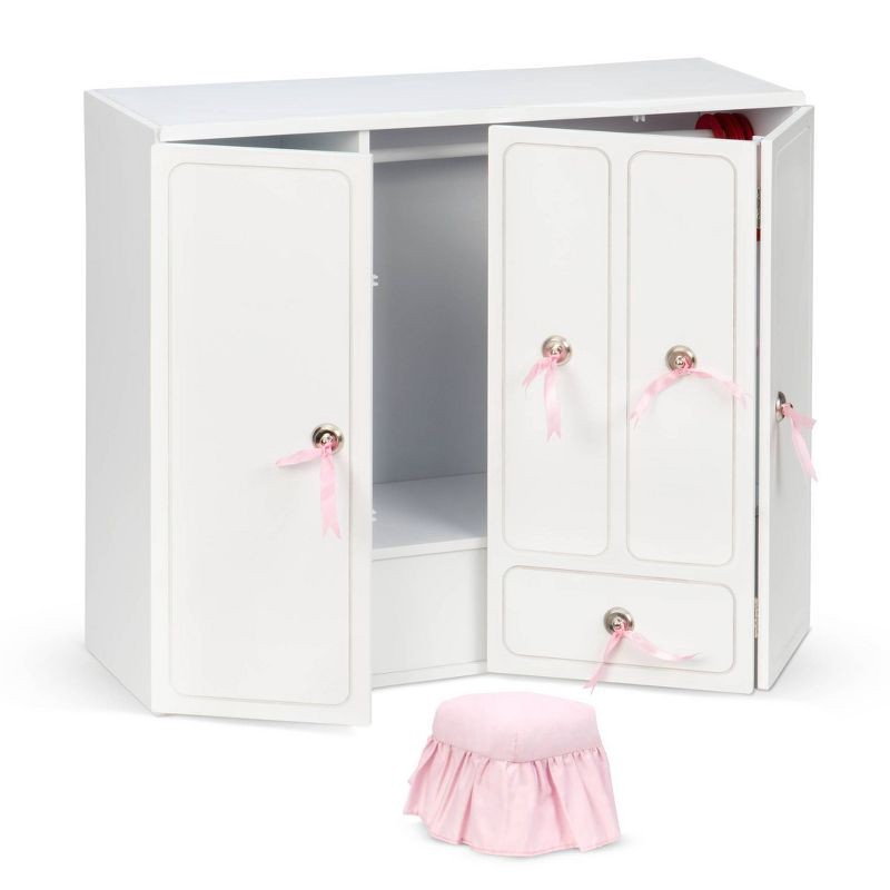 slide 3 of 4, Our Generation Wooden Wardrobe - Closet for 18" Dolls, 1 ct