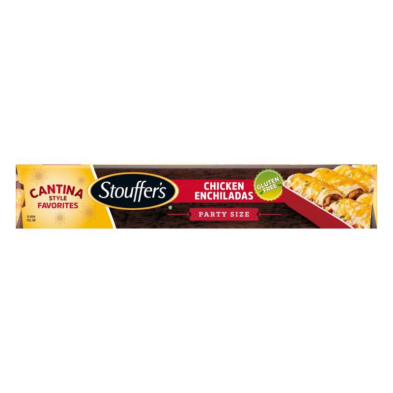 slide 8 of 10, Stouffer's Chicken Enchilada Party Size Frozen Meals - 57oz/8ct, 8 ct; 57 oz