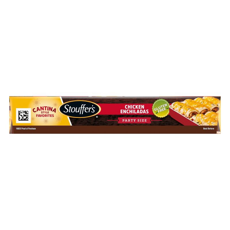 slide 9 of 10, Stouffer's Chicken Enchilada Party Size Frozen Meals - 57oz/8ct, 8 ct; 57 oz