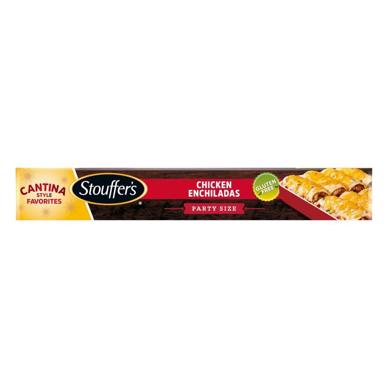 slide 10 of 10, Stouffer's Chicken Enchilada Party Size Frozen Meals - 57oz/8ct, 8 ct; 57 oz